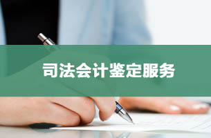 司法会计鉴定服务